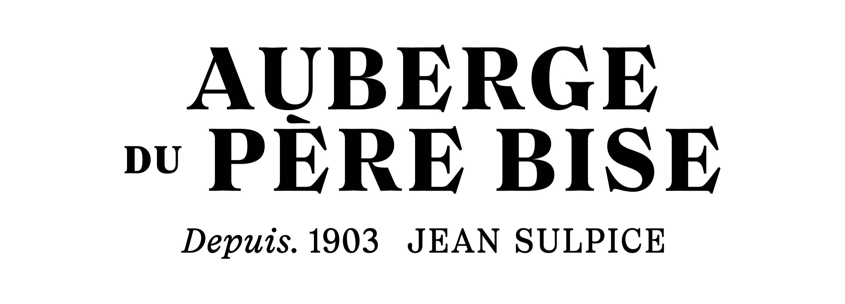 Logo L'Auberge du Père Bise · Jean Sulpice