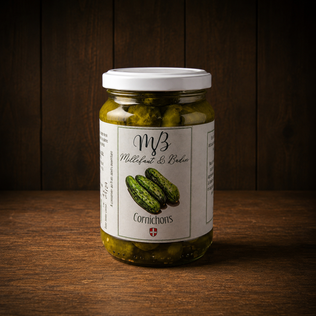 cornichons millefaut et badin