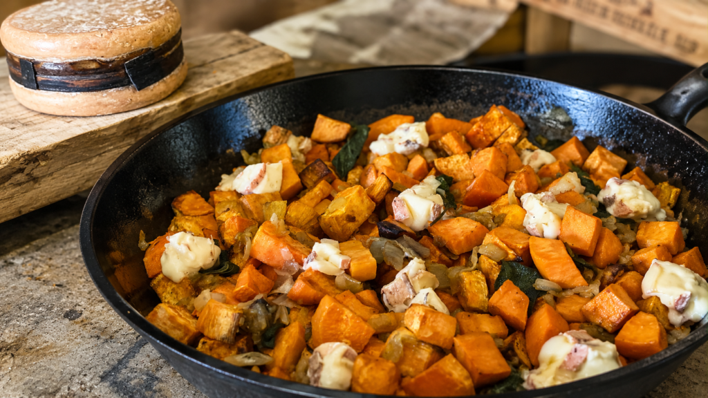 patate douce a la sauge moelleux du revard