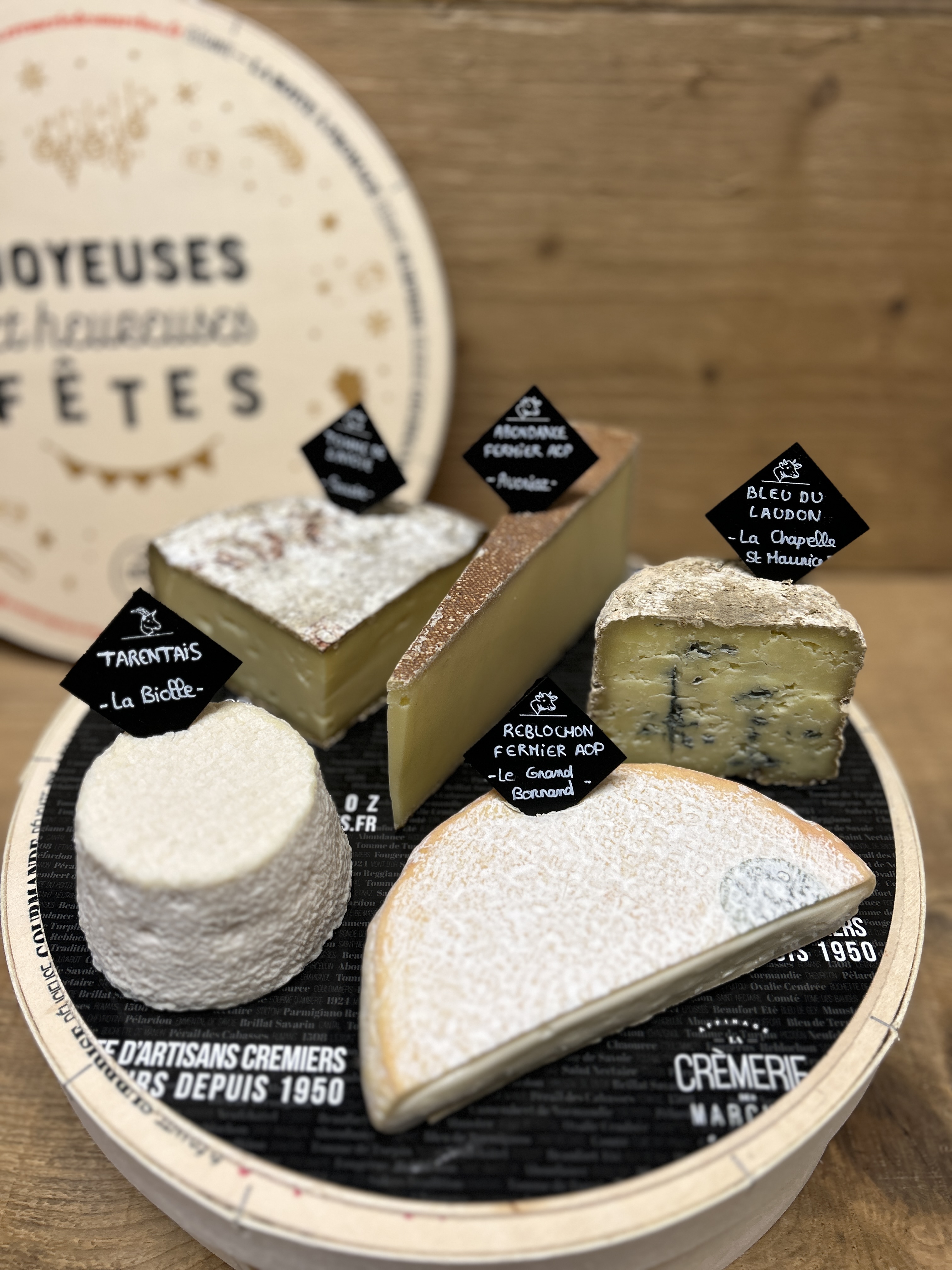 Boîte fromages La Festive