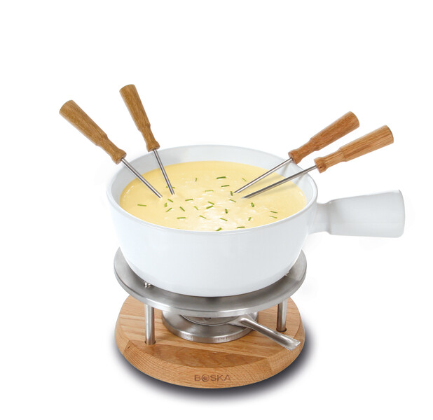 Set à Fondue Bianco 1.3 litre Boska