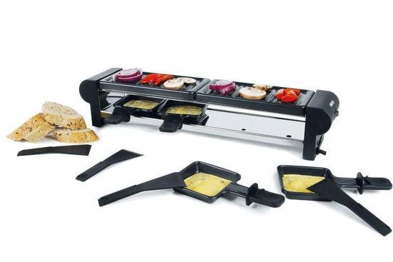 Raclette avec plaque de cuisson en vitrocéramique pour 6 personnes