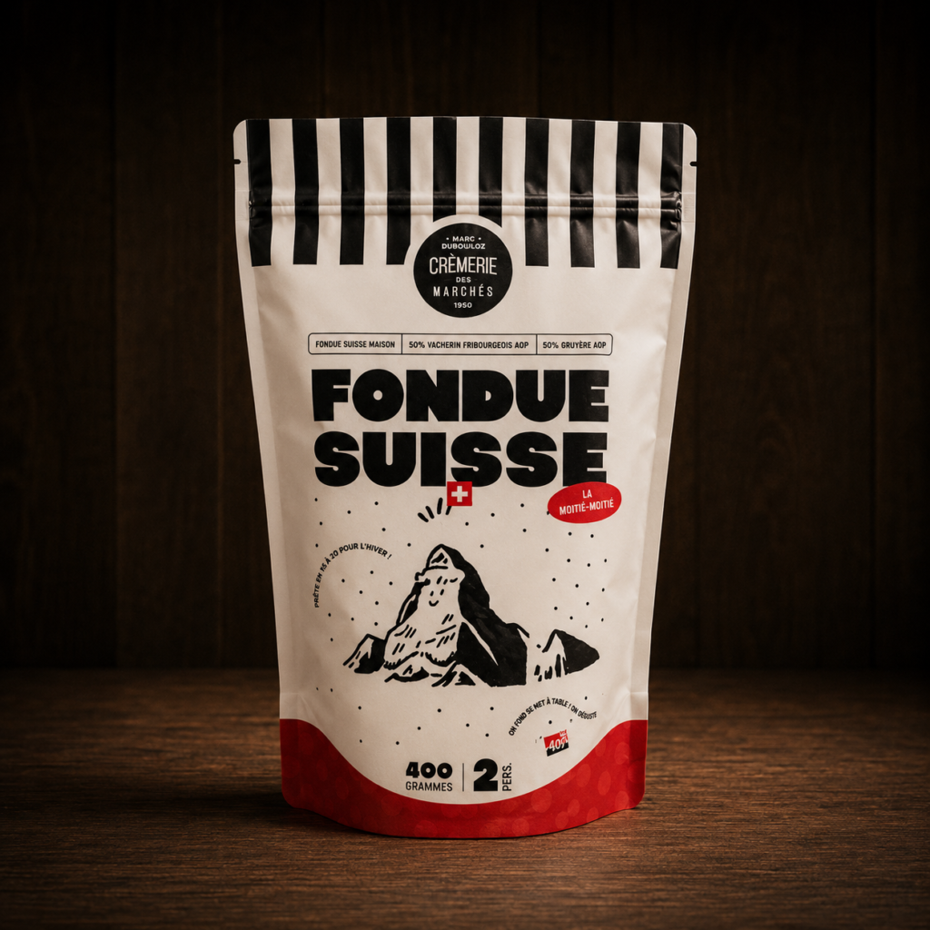 fondue suisse moitie moitie aop