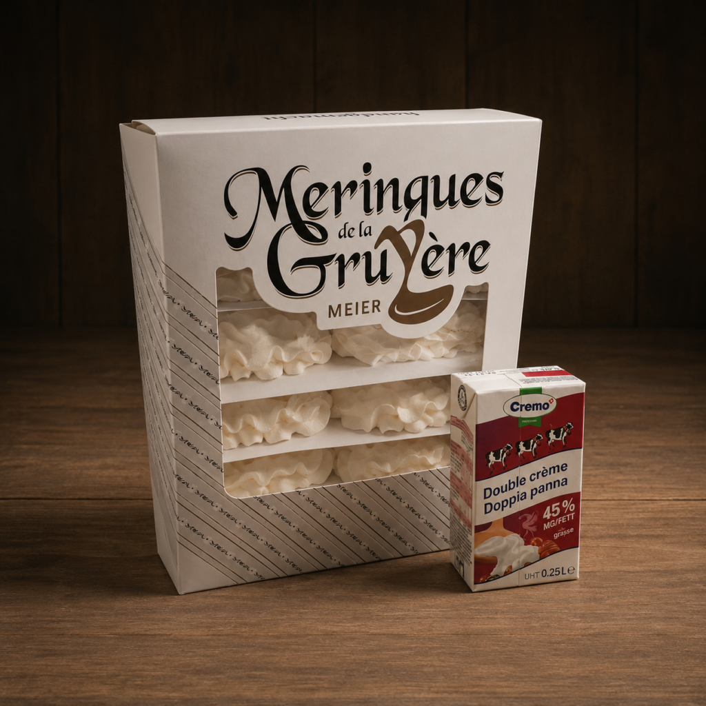 meringue et sa double creme le kit