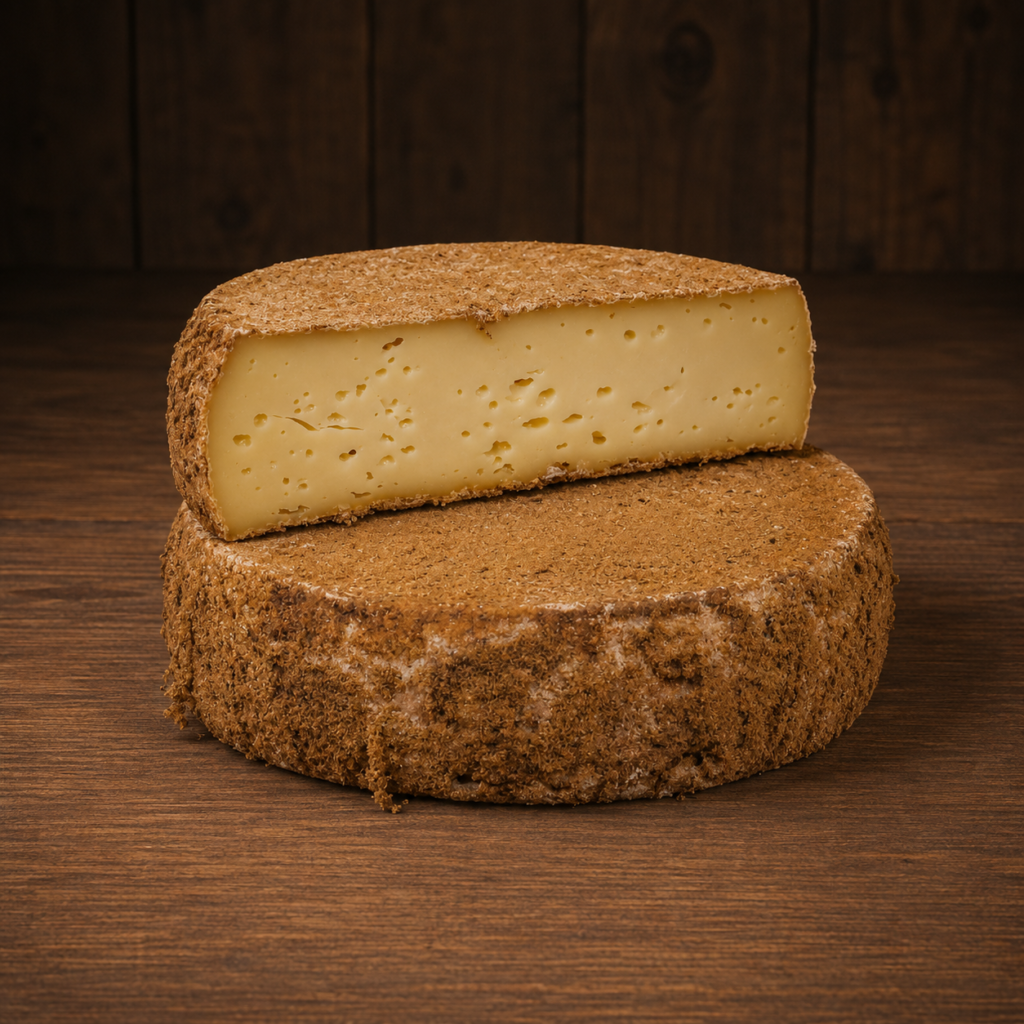 tomme ceronnee coupe