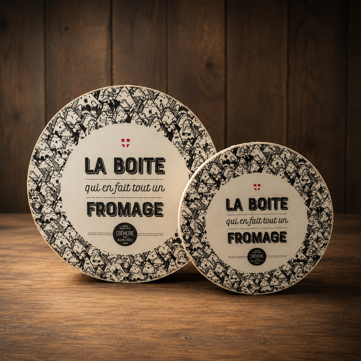 boite bois fromages