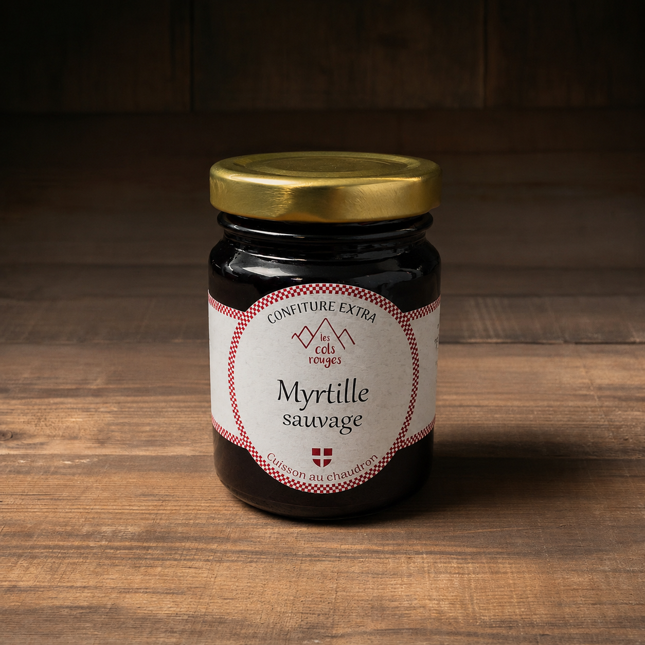confiture 120g myrtille chaudron