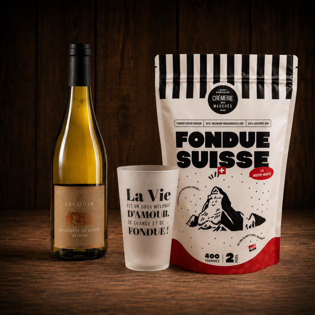 kit fondue suisse maison 2pers